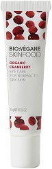 Bio:Vegane Skinfood Organic Cranberry Eye Care -         "Organic Cranberry" - 