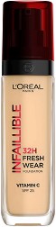 L'Oreal Infallible 32H Fresh Wear Foundation SPF 25 -       Infallible -   