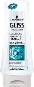 Gliss Purify & Protect Conditioner -         Purify & Protect - 