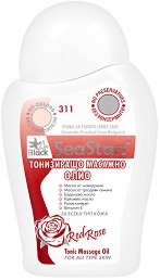 Black Sea Stars Red Rose Tonic Massage Oil -        - 