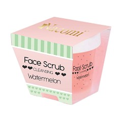 Nacomi Cleansing Face & Lip Scrub - Watermelon - Почистващ ексфолиант за лице и устни с аромат на диня - продукт
