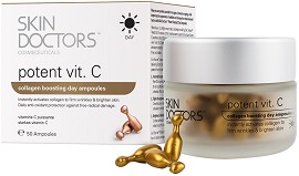 Skin Doctors Potent Vit. C Collagen Boosting Day Ampoules -       C - 