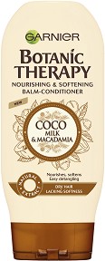 Garnier Botanic Therapy Coco Milk & Macadamia Balm-Conditioner - Балсам за суха коса с кокосово мляко и макадамия - балсам