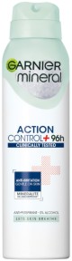 Garnier Mineral Action Control+ Anti-Perspirant - Дамски дезодорант против изпотяване от серията Deo Mineral Action Control+ - дезодорант
