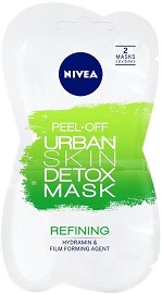Nivea Urban Skin Detox Peel-Off Mask -     , , 2  x 5 ml - 