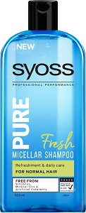 Syoss Pure Fresh Micellar Shampoo -       - 