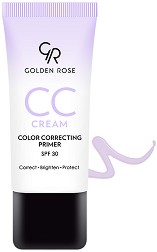 Golden Rose CC Cream Color Correcting Primer Violet - SPF 30 -      CC  2  1 - 