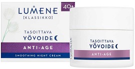 Lumene Klassikko Anti-Age Smooting Night Cream - Нощен крем за лице против стареене от серията "Klassikko" - крем
