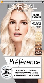 L'Oreal Preference - Изрусител за коса - продукт