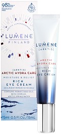 Lumene Arctic Hydra Care Moisture & Relief Rich Eye Cream - Хидратиращ и успокояващ околоочен крем за суха и чувствителна кожа - крем