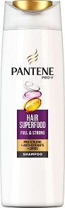 Pantene Hair Superfood Full & Strong Shampoo -       - 