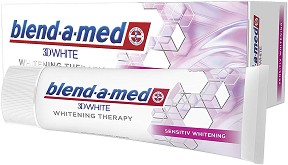 Blend-a-med 3D White Whitening Therapy Sensitive - Избелваща паста за чувствителни зъби - паста за зъби