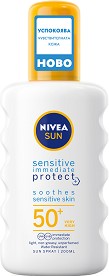 Nivea Sun Sensitive Immediate Protect Spray SPF 50+ -      Sun - 