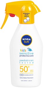 Nivea Sun Kids Sensitive Protect & Care Spray - SPF 50+ -        Sun - 