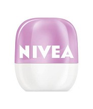 Nivea Pop-Ball Blueberry & Cherry Blossom Lip Balm -           - 