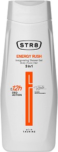 STR8 Energy Rush Shower Gel 3 in 1 -     ,      Performance -  