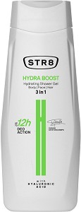 STR8 Hydra Boost Hydrating Shower Gel 3 in 1 -       ,      -  