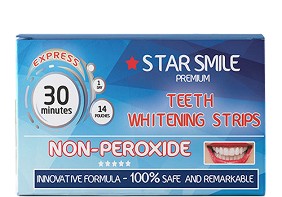 Star Smile Premium Non-Peroxide Teeth Whitening Strips -      - 