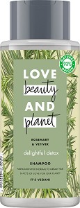 Love Beauty and Planet Delightful Detox Shampoo -          "Rosemary & Vetiver" - 