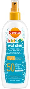 Carroten Kids Wet Skin Suncare Spray SPF 50 -         - 