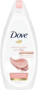 Dove Renewing Glow Pink Clay Body Wash -       -  