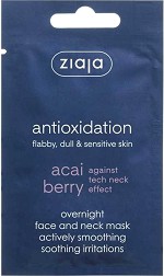 Ziaja Acai Berry Overnight Face and Neck Mask -          - 
