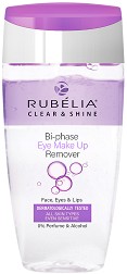Rubelia Clear & Shine Bi-phase Eye Make Up Remover -      "Clear & Shine" - 