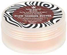 Bodi Beauty Bille-PH Hemp Seed Oil Glow Tanning Butter - Масло с канабис за придобиване на бронзов тен от серията "Bille-PH" - масло