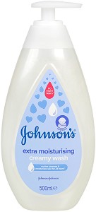 Johnson's Baby Extra Moisturising Creamy Wash -        -  