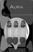 Комплект от 3 броя мини апликатори за сенки за очи - продукт