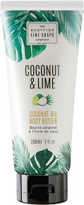 Scottish Fine Soaps Coconut & Lime Body Butter -        "Coconut & Lime" - 