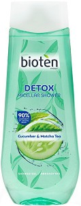Bioten Detox Micellar Shower Gel Cucumber & Matcha Tea -       -  