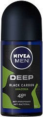 Nivea Men Deep Amazonia Anti-Perspirant Roll-On -        Deep - 
