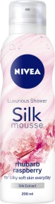 Nivea Rhubarb & Raspberry Silk Mousse -             - 