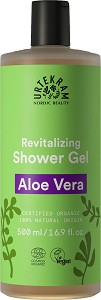 Urtekram Aloe Vera Revitalizing Shower Gel - Душ гел с алое вера от серията "Aloe Vera" - душ гел