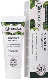 Nordics Sensitive Spearmint Natural Toothpaste -        -   