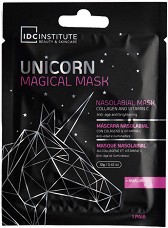 IDC Institute Unicorn Magical Nasolabial Mask - Антиейдж маска за зоната около устните с колаген, витамин C и хиалуронова киселина - маска