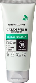 Urtekram Green Matcha Anti-Pollution Cream Wash -        "Green Matcha" -  