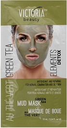 Victoria Beauty Elements Detox Mud Mask with Green tea -          "Elements Detox" - 