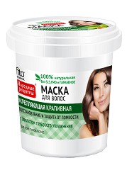 Възстановяваща маска за всеки тип коса Fito Cosmetic - От серията Народни рецепти - маска
