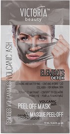 Victoria Beauty Elements Detox Peel-Off Mask - Маска за лице с матиращо действие от серията "Elements Detox" - маска