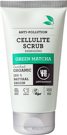 Urtekram Green Matcha Anti-Pollution Cellulite Scrub -           "Green Matcha" - 