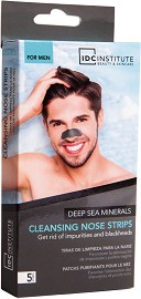 IDC Institute Cleansing Nose Strips For Men - Почистващи лепенки за нос против черни точки за мъже - продукт