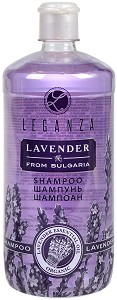 Leganza Lavender Organic Shampoo - Шампоан с лавандулово масло от серията "Lavender" - шампоан