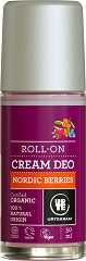 Urtekram Nordic Berries Roll-On Cream Deo -      "Nordic Berries" - 