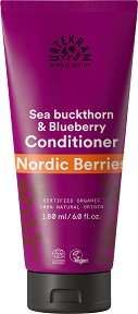 Urtekram Nordic Berries Conditioner - Възстановяващ био балсам за коса от серията "Nordic Berries" - балсам