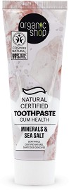 Organic Shop Natural Toothpaste Gum Health Minerals & Sea Salt -          -   