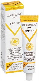 Защитен крем с избелващо действие SPF 15 Rosa Impex - От серията Achroactive Max - крем
