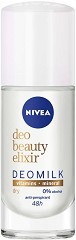 Nivea Deomilk Beauty Elixir Dry Roll-On -        "Beauty Elixir" - 