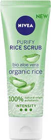 Nivea Purify Rice Scrub -          - 